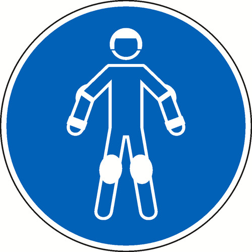 Gebotszeichen aufkleber - gebotszeichen,